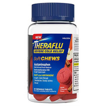 Theraflu Cold Relief Soft Chews*12/2025*, Apple Cinnamon, 20ct - $9.99