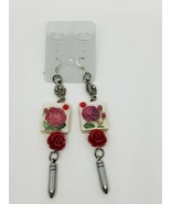 Guns and Roses Seampunk earrings new - £10.23 GBP