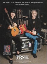 Carlos Santana with Mr. Paul Reed Smith 2003 PRS guitar advertisement ad print - £3.37 GBP