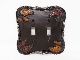 Free Spirit Horses Double Switchplate - $8.79