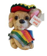 Pablo 10&quot; Plush Chihuahua Dog  w/ Serape, Poncho, Sombrero - €9,90 EUR