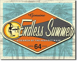 The Endless Summer Movie Poster Tin Sign Reproduction Style B NEW UNUSED - $5.94