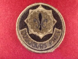 4 QTY US ARMY 2ND CAVALRY REG GREEN TOUJOURS PRET MILITARY EMBROIDERED P... - $25.05