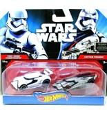 STAR WARS,SET *2 CARS,FIRST ORDER STORMTROOPER VS CAPTAIN PHASMA, HOTWHE... - $702.24 MXN