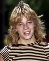 Leif Garrett 1970&#39;s idol smiling portrait in striped shirt 4x6 inch photo - $131.20 MXN