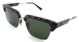 Dolce &amp; Gabbana Sunglasses DG 6185 502/71 55-17-145 Havana / Dark Green Italy - £274.12 GBP