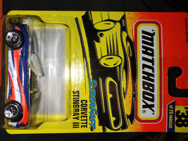 Vintage 1996 Matchbox Superfast #38 Corvette Stingray Iii New In Package Read - £5.88 GBP
