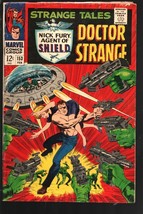 Strange Tales #153 1967-Nick Fury cover by Jim Steranko-Doctor Strange story ... - $67.66