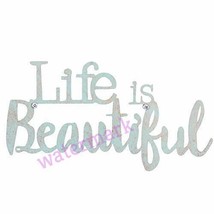 &quot;Life Is Beautiful&quot; Inspirational Motivational Quote Publicity Photo - £6.46 GBP