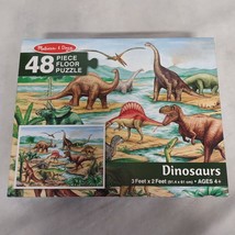 Melissa &amp; Doug Dinosaurs Floor Puzzle 48 Piece 36&quot; x 24&quot; - $17.95