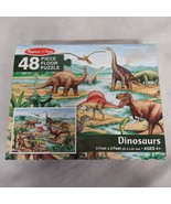 Melissa &amp; Doug Dinosaurs Floor Puzzle 48 Piece 36&quot; x 24&quot; - $17.95