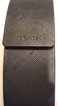 Prada Saffiano Black Sunglasses Eyeglasses Hard Case 6" Long 2" Wide - £11.42 GBP