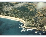 Aerial View Carmel By the Sea California CA UNP Chrome Postcard S24 - $3.91