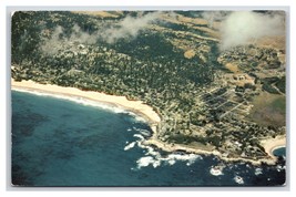 Aerial View Carmel By the Sea California CA UNP Chrome Postcard S24 - £3.12 GBP