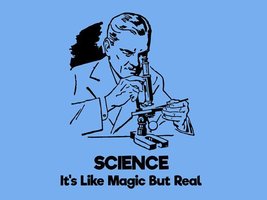 FUNNY TSHIRT Science Its Like Magic But Real T-Shirt Mens Womens Kids Tee Shirt  - £10.40 GBP