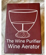 MBV WINE PURIFIER AERATOR WITH 5 FILTERS NIB - $19.75