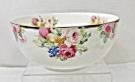Mikasa Rosemead 1987 - 1997  8&quot; Round Vegetable Bowl Floral and Fruit De... - $34.16