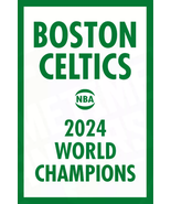 Boston Celtics Replica 2024 Championship Banner 3x5ft Polyester World Ch... - $34.19 CAD