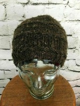 Dakine Womens One Sz Hat Brown Knit Beanie Warm Winter Cap - £9.35 GBP