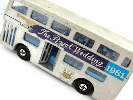 Vtg 1981 Matchbox Lesney Superking K-15 Londoner Double-Decker Royal Wedding Bus - £11.62 GBP