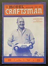 The Model Craftsman Magazine November 1942 The Car Barn Model Glider Des... - £7.81 GBP