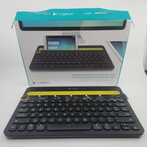 Logitech K480 Multi-Device Wireless Keyboard, Black/Green (920-006973) - £19.61 GBP