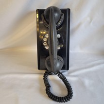 Vintage Black Western Electric Bell System 352/354 Rotary Wall Phone F1 Handset  - $123.74