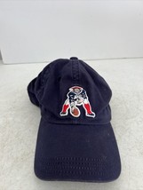 New England Patriots Throwback Logo Reebok Blue Adjustable Hat Early 2000&#39;s - £15.53 GBP