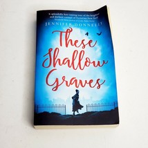 These Shallow Graves by Jennifer Donnelly Murder Mystery Book Ex-Library... - $4.94
