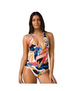 prAna Atalia Size Small (S) One Piece Swimsuit Racerback Swimwear Tropic... - $69.92 CAD