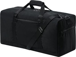 40L Small Canvas Duffel Bag Carry On Travel Duffle Bag with Shoulder Strap for O - £28.92 GBP