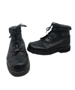 Harley Davidson Jasper Men&#39;s Size 12 Black Leather Riding Boots D96025 - £66.16 GBP