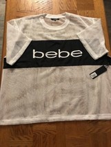 Bebe Sport Womens Mesh T Shirt Size 3X-Brand New-SHIPS N 24 HOURS - £38.05 GBP