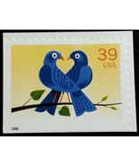 2006 39c Love, Birds, Booklet Single Scott 4029 Mint F/VF NH - $1.97