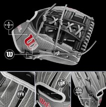 Wilson 2023 WBW1009911175 A2000 FP75SS Baseball Glove for Right Hand Mitt 11.75&quot; - £258.91 GBP