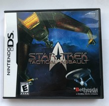 Star Trek Tactical Assault (Nintendo DS, 2006) Cart in case No Manual - $17.60