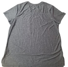 Skechers Womens Go Walk Short Sleeve T-Shirt Size Medium Color Gray - £32.15 GBP
