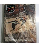 Vintage Red heart Latch Hook Rug Pattern 6625 Canada Geese In Flight 20&quot;... - $283.59 MXN