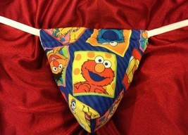New Sexy Mens ELMO Sesame Street  Gstring Thong Male Lingerie Underwear - £15.04 GBP