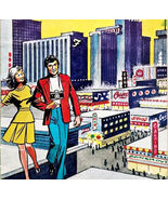 1980 Reno Nevada Map Fun Tour Guide 2 Sided Viginia City Sparks Tahoe Vt... - €25,77 EUR