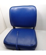 Vintage Action Products Company Marine Blue Saddle Boat Seat - $86.42 CAD