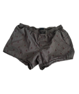 Polo Ralph Lauren Boxers Size Large Gray AOP Pony Waist 31&quot;  Inseam 4&quot; - $23.75
