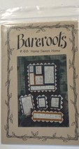 Home Sweet Home ~ Wall Quilt + 4 Pillows  - Bareroots  #68 Pattern VTG 2001 - $7.20