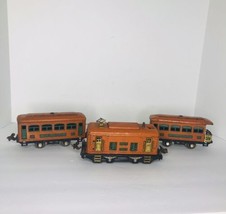 Vintage Prewar Lionel #248 Electric Locomotive Train W/ 2 Passenger Cars O Gauge - $173.25