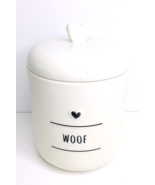 Treat Jar Fido&#39;s Diner Woof Pet Treat Ceramic New - $467.67 MXN