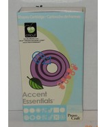 Provo Craft Cricut Accent Essentials Cartridge Retired Complete In Box 2... - $24.70