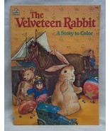 Happy House VINTAGE THE VELVETEEN RABBIT STORY TO COLOR Children&#39;s COLOR... - $14.85