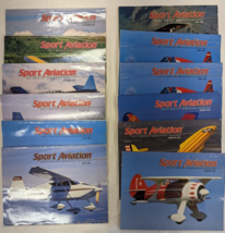 Lot ( 12 ) 1996 Vintage Sport Aviation Airplane Flying Magazine  *Partial Year* - £17.76 GBP