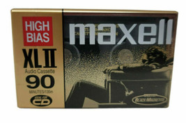 Maxell XL-II 90-minute Blank Audio Cassette Lot Of 6 New Sealed - £30.43 GBP