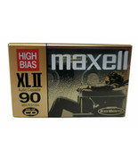 Maxell XL-II 90-minute Blank Audio Cassette Lot Of 6 New Sealed - £30.26 GBP